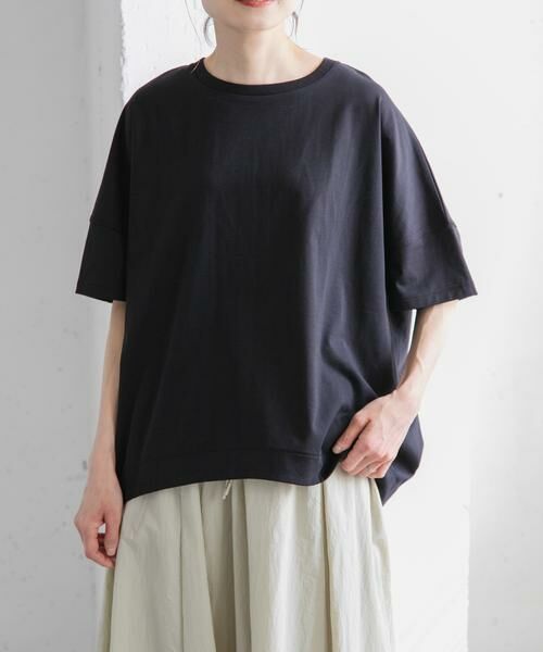 URBAN RESEARCH DOORS / アーバンリサーチ ドアーズ Tシャツ | FORK&SPOON　コクーンショートスリーブTシャツ | 詳細23