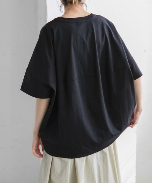 URBAN RESEARCH DOORS / アーバンリサーチ ドアーズ Tシャツ | FORK&SPOON　コクーンショートスリーブTシャツ | 詳細25