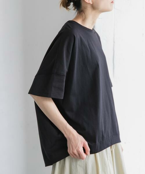 URBAN RESEARCH DOORS / アーバンリサーチ ドアーズ Tシャツ | FORK&SPOON　コクーンショートスリーブTシャツ | 詳細27