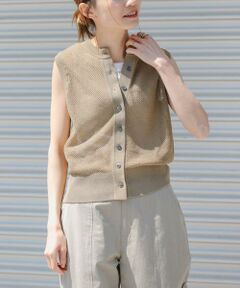 URBAN RESEARCH DOORS / アーバンリサーチ ドアーズ ベスト | FORK&SPOON　フロントボタンニットベスト