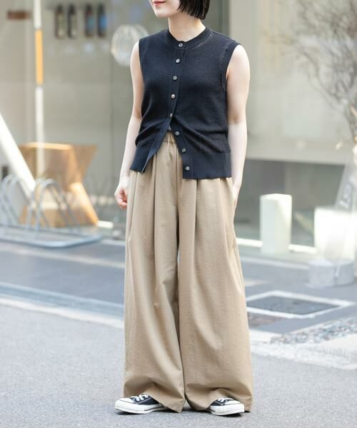 URBAN RESEARCH DOORS / アーバンリサーチ ドアーズ ベスト | FORK&SPOON　フロントボタンニットベスト | 詳細4