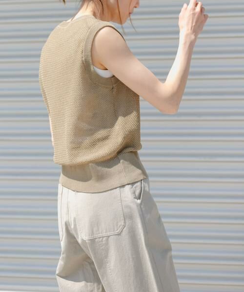 URBAN RESEARCH DOORS / アーバンリサーチ ドアーズ ベスト | FORK&SPOON　フロントボタンニットベスト | 詳細8