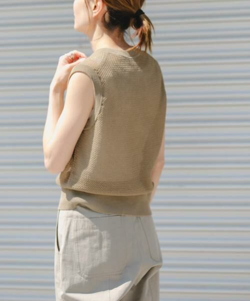 URBAN RESEARCH DOORS / アーバンリサーチ ドアーズ ベスト | FORK&SPOON　フロントボタンニットベスト | 詳細9