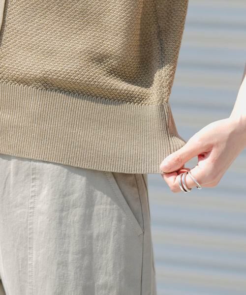 URBAN RESEARCH DOORS / アーバンリサーチ ドアーズ ベスト | FORK&SPOON　フロントボタンニットベスト | 詳細11