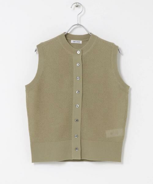 URBAN RESEARCH DOORS / アーバンリサーチ ドアーズ ベスト | FORK&SPOON　フロントボタンニットベスト | 詳細13