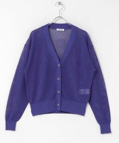 URBAN RESEARCH DOORS / アーバンリサーチ ドアーズ カーディガン・ボレロ | FORK&SPOON　ペーパーニットカーディガン