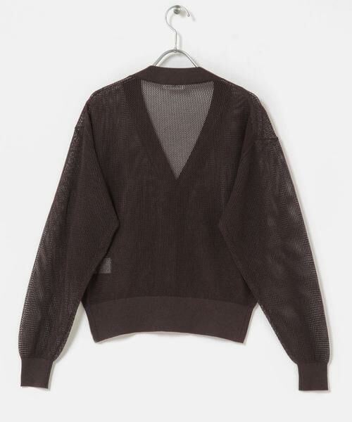 URBAN RESEARCH DOORS / アーバンリサーチ ドアーズ カーディガン・ボレロ | FORK&SPOON　ペーパーニットカーディガン | 詳細11