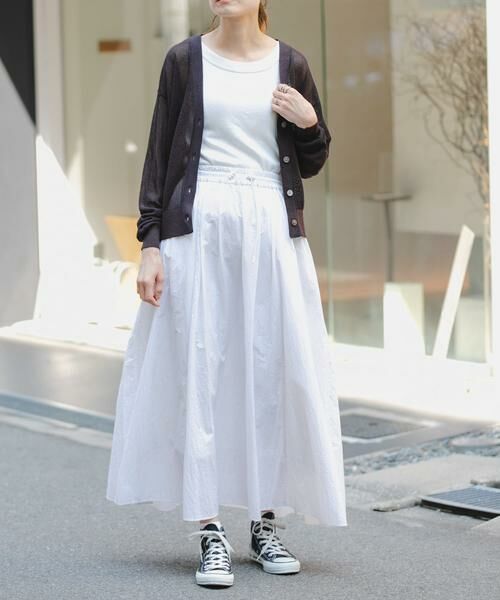 URBAN RESEARCH DOORS / アーバンリサーチ ドアーズ カーディガン・ボレロ | FORK&SPOON　ペーパーニットカーディガン | 詳細6