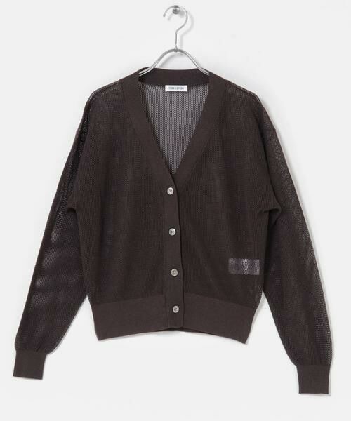 URBAN RESEARCH DOORS / アーバンリサーチ ドアーズ カーディガン・ボレロ | FORK&SPOON　ペーパーニットカーディガン | 詳細7