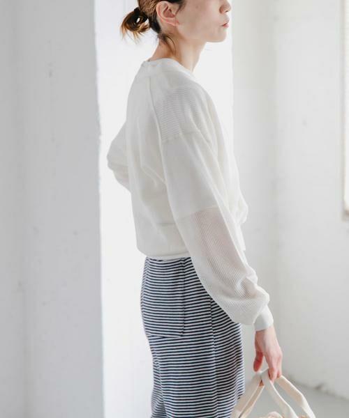 URBAN RESEARCH DOORS / アーバンリサーチ ドアーズ カーディガン・ボレロ | FORK&SPOON　ペーパーニットカーディガン | 詳細17