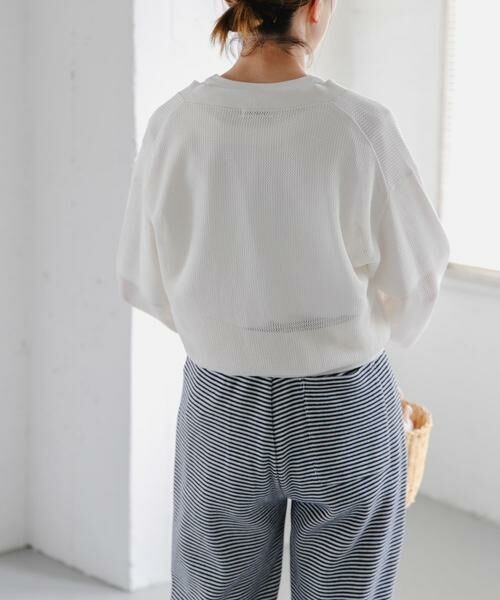 URBAN RESEARCH DOORS / アーバンリサーチ ドアーズ カーディガン・ボレロ | FORK&SPOON　ペーパーニットカーディガン | 詳細21