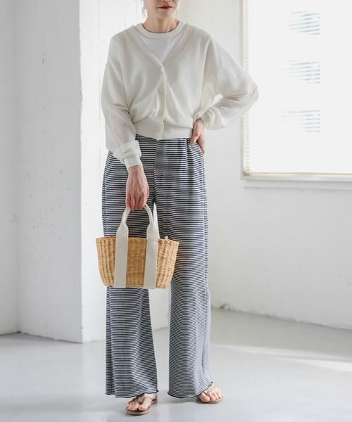 URBAN RESEARCH DOORS / アーバンリサーチ ドアーズ カーディガン・ボレロ | FORK&SPOON　ペーパーニットカーディガン | 詳細22