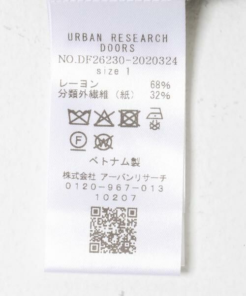 URBAN RESEARCH DOORS / アーバンリサーチ ドアーズ ニット・セーター | FORK&SPOON　ペーパーニットヘンリーネックプルオーバー | 詳細12