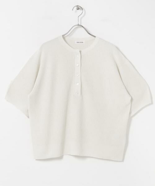 URBAN RESEARCH DOORS / アーバンリサーチ ドアーズ ニット・セーター | FORK&SPOON　ペーパーニットヘンリーネックプルオーバー | 詳細14