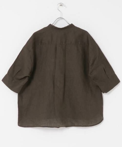 URBAN RESEARCH DOORS / アーバンリサーチ ドアーズ シャツ・ブラウス | FORK&SPOON　フレンチリネンショートスリーブシャツ | 詳細9