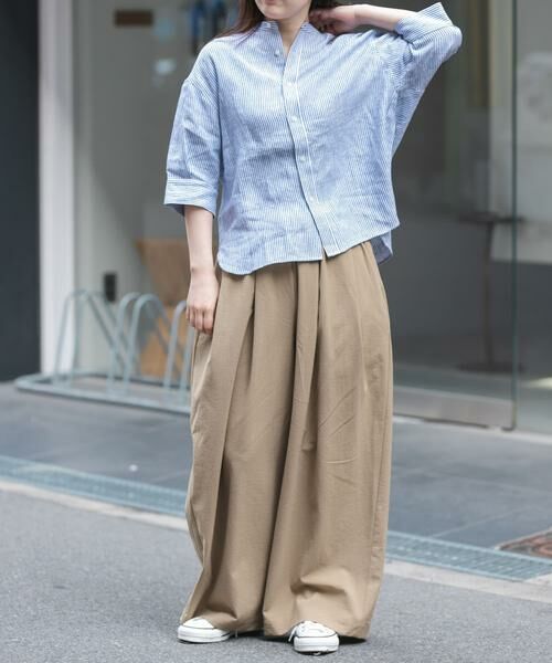 URBAN RESEARCH DOORS / アーバンリサーチ ドアーズ シャツ・ブラウス | FORK&SPOON　フレンチリネンショートスリーブシャツ | 詳細19