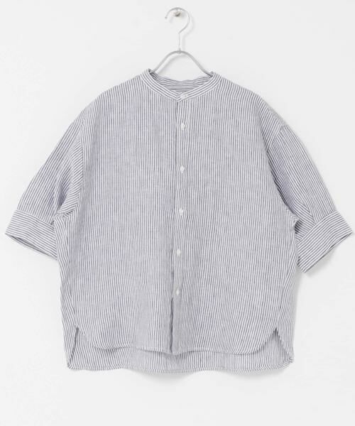 URBAN RESEARCH DOORS / アーバンリサーチ ドアーズ シャツ・ブラウス | FORK&SPOON　フレンチリネンショートスリーブシャツ | 詳細20