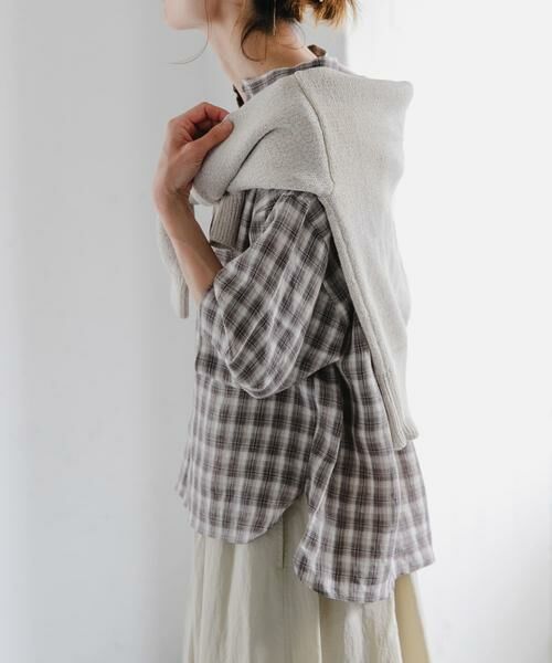 URBAN RESEARCH DOORS / アーバンリサーチ ドアーズ シャツ・ブラウス | FORK&SPOON　フレンチリネンショートスリーブシャツ | 詳細25