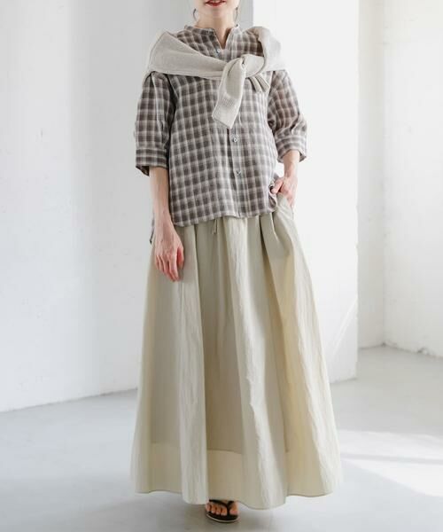 URBAN RESEARCH DOORS / アーバンリサーチ ドアーズ シャツ・ブラウス | FORK&SPOON　フレンチリネンショートスリーブシャツ | 詳細28