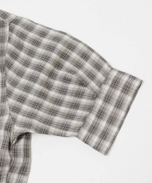 URBAN RESEARCH DOORS / アーバンリサーチ ドアーズ シャツ・ブラウス | FORK&SPOON　フレンチリネンショートスリーブシャツ | 詳細30