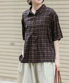 URBAN RESEARCH DOORS / アーバンリサーチ ドアーズ シャツ・ブラウス | FORK&SPOON　コットンレーヨンチェックシャツ