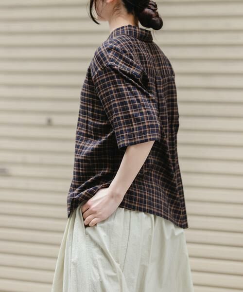 URBAN RESEARCH DOORS / アーバンリサーチ ドアーズ シャツ・ブラウス | FORK&SPOON　コットンレーヨンチェックシャツ | 詳細9