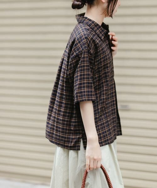 URBAN RESEARCH DOORS / アーバンリサーチ ドアーズ シャツ・ブラウス | FORK&SPOON　コットンレーヨンチェックシャツ | 詳細11
