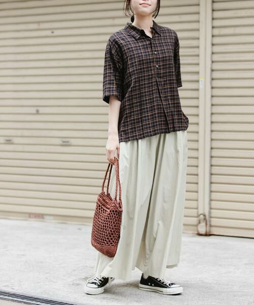 URBAN RESEARCH DOORS / アーバンリサーチ ドアーズ シャツ・ブラウス | FORK&SPOON　コットンレーヨンチェックシャツ | 詳細13