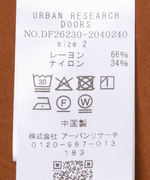 URBAN RESEARCH DOORS / アーバンリサーチ ドアーズ その他パンツ | FORK&SPOON　レイヤードエプロンパンツ | 詳細8