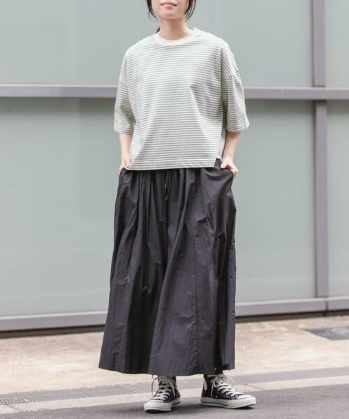 URBAN RESEARCH DOORS / アーバンリサーチ ドアーズ スカート | FORK&SPOON　ナイロンギャザースカート | 詳細17