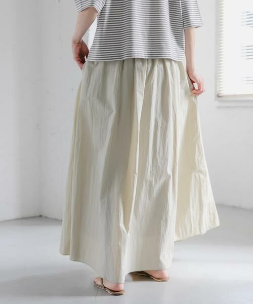 URBAN RESEARCH DOORS / アーバンリサーチ ドアーズ スカート | FORK&SPOON　ナイロンギャザースカート | 詳細22