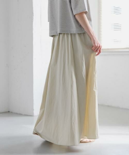 URBAN RESEARCH DOORS / アーバンリサーチ ドアーズ スカート | FORK&SPOON　ナイロンギャザースカート | 詳細23