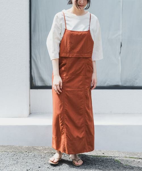 URBAN RESEARCH DOORS / アーバンリサーチ ドアーズ ワンピース | FORK&SPOON　5ポケットジャンパースカート | 詳細2