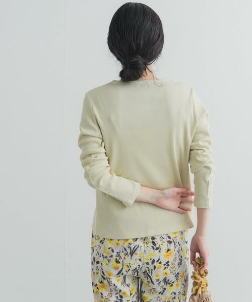 URBAN RESEARCH DOORS / アーバンリサーチ ドアーズ カーディガン・ボレロ | リブボタンカットカーディガン | 詳細3