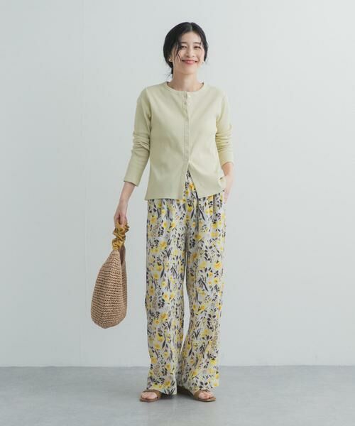 URBAN RESEARCH DOORS / アーバンリサーチ ドアーズ カーディガン・ボレロ | リブボタンカットカーディガン | 詳細7