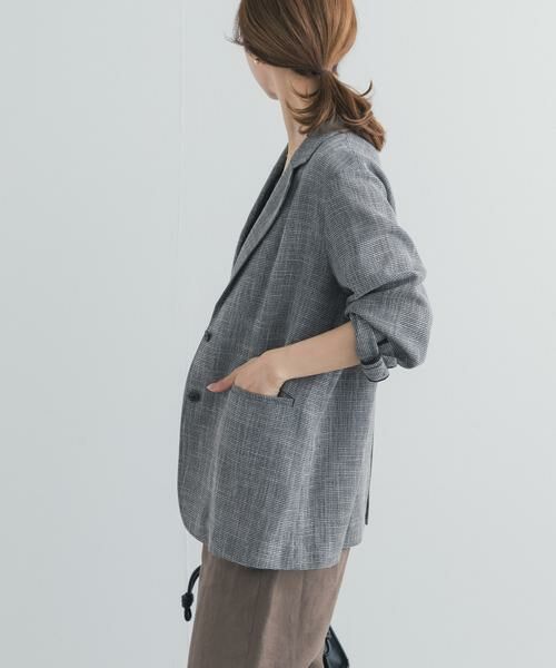 URBAN RESEARCH DOORS / アーバンリサーチ ドアーズ その他アウター | カラミニュアンスジャケット | 詳細4