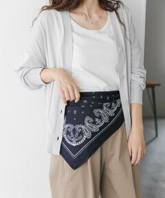 URBAN RESEARCH DOORS / アーバンリサーチ ドアーズ バンダナ・スカーフ | 大判ペイズリースカーフ