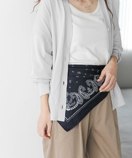 URBAN RESEARCH DOORS / アーバンリサーチ ドアーズ バンダナ・スカーフ | 大判ペイズリースカーフ | 詳細2