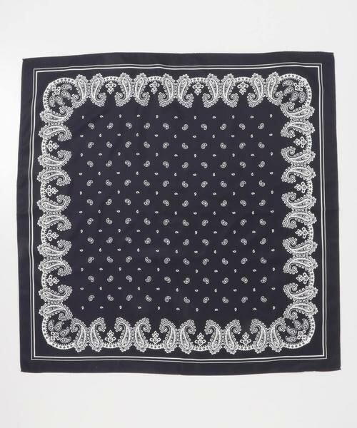 URBAN RESEARCH DOORS / アーバンリサーチ ドアーズ バンダナ・スカーフ | 大判ペイズリースカーフ | 詳細4