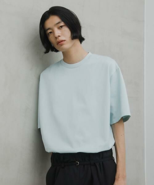 URBAN RESEARCH DOORS / アーバンリサーチ ドアーズ Tシャツ | Ultima Jersey Short-Sleeve T-shirts（ライトブルー）