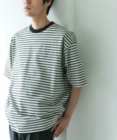 URBAN RESEARCH DOORS / アーバンリサーチ ドアーズ Tシャツ | プレーティングマルチボーダーTシャツ