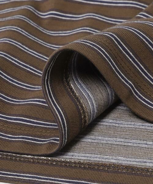 URBAN RESEARCH DOORS / アーバンリサーチ ドアーズ Tシャツ | プレーティングマルチボーダーTシャツ | 詳細22