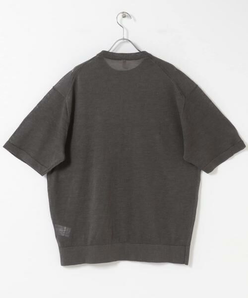 URBAN RESEARCH DOORS / アーバンリサーチ ドアーズ ニット・セーター | Ramie High Gauge Crew-Neck Knit | 詳細9