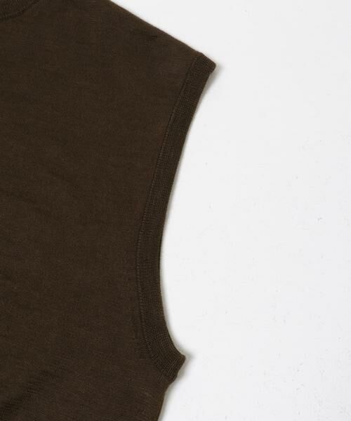 URBAN RESEARCH DOORS / アーバンリサーチ ドアーズ ベスト | Ramie High Gauge KnitVest | 詳細5