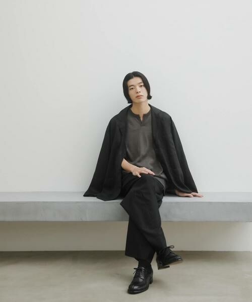 URBAN RESEARCH DOORS / アーバンリサーチ ドアーズ ベスト | Ramie High Gauge KnitVest | 詳細6