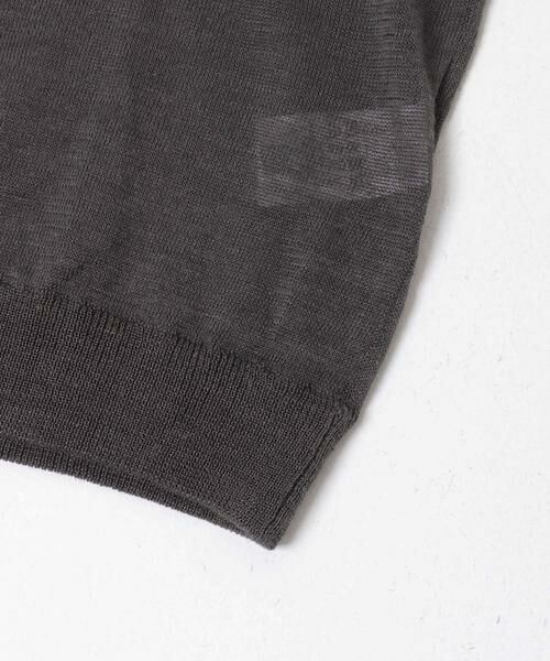 URBAN RESEARCH DOORS / アーバンリサーチ ドアーズ ベスト | Ramie High Gauge KnitVest | 詳細12