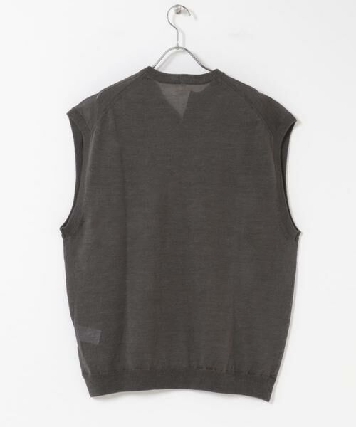URBAN RESEARCH DOORS / アーバンリサーチ ドアーズ ベスト | Ramie High Gauge KnitVest | 詳細13