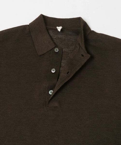 URBAN RESEARCH DOORS / アーバンリサーチ ドアーズ ポロシャツ | Ramie High Gauge KnitPolo | 詳細5
