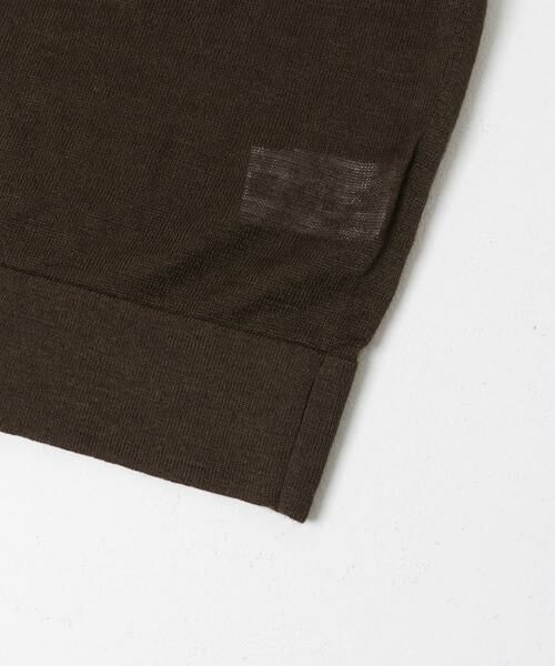 URBAN RESEARCH DOORS / アーバンリサーチ ドアーズ ポロシャツ | Ramie High Gauge KnitPolo | 詳細6