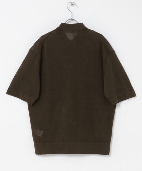 URBAN RESEARCH DOORS / アーバンリサーチ ドアーズ ポロシャツ | Ramie High Gauge KnitPolo | 詳細7